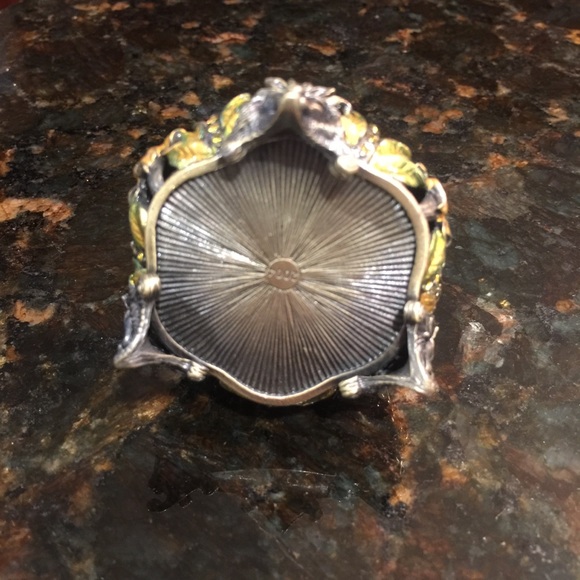 Enamel Rhinestone Studded Telephone Keepsake Box - Picture 4 of 4